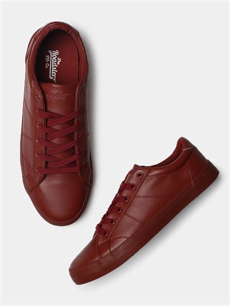 maroon sneakers men